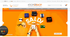 Desktop Screenshot of kronoshop.com